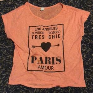 Famous Cities Heart Cotton T-Shirt